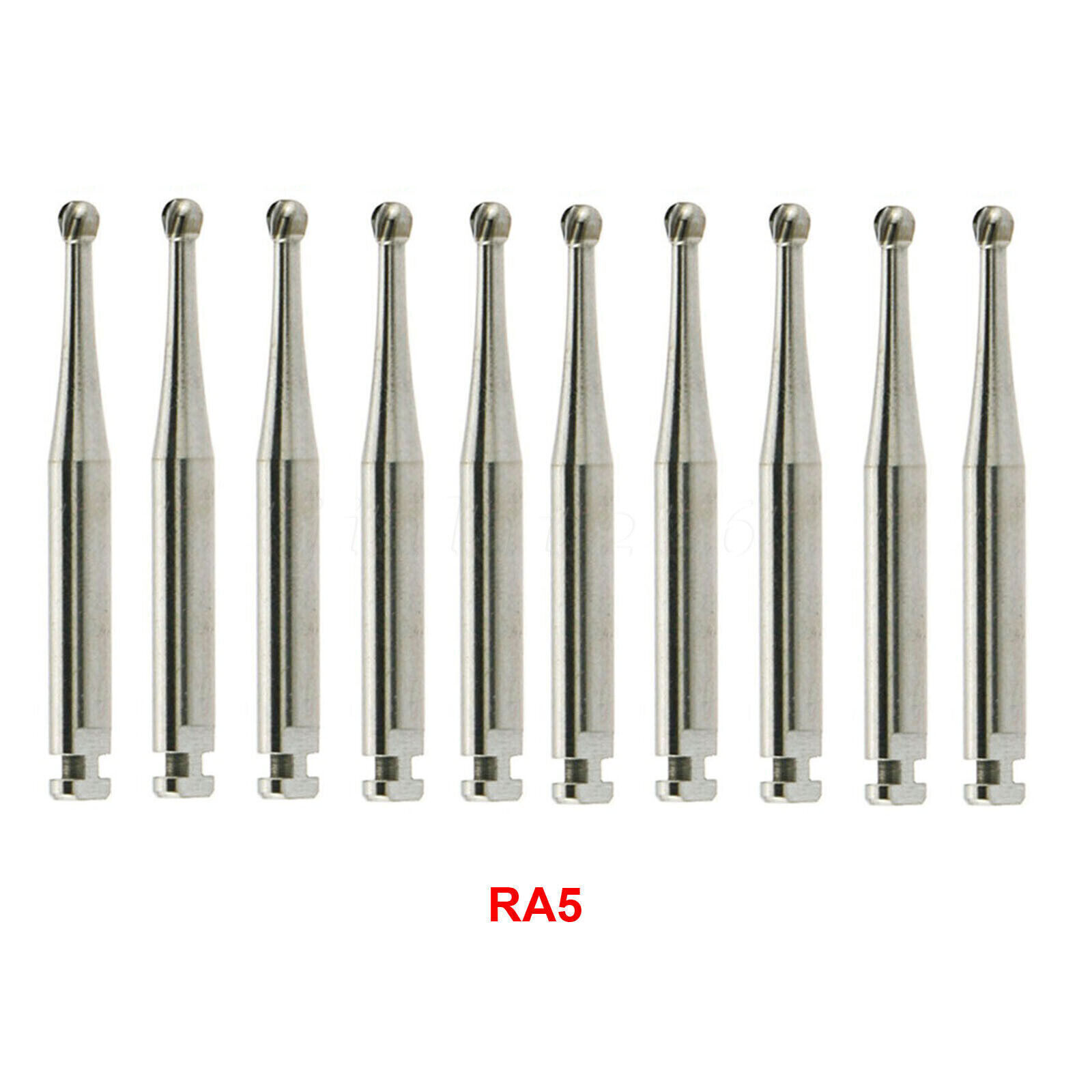 1-10 packs Burr Dental Round Latch Carbide Bur 22.5mm RA 1 For Slow handpiece u
