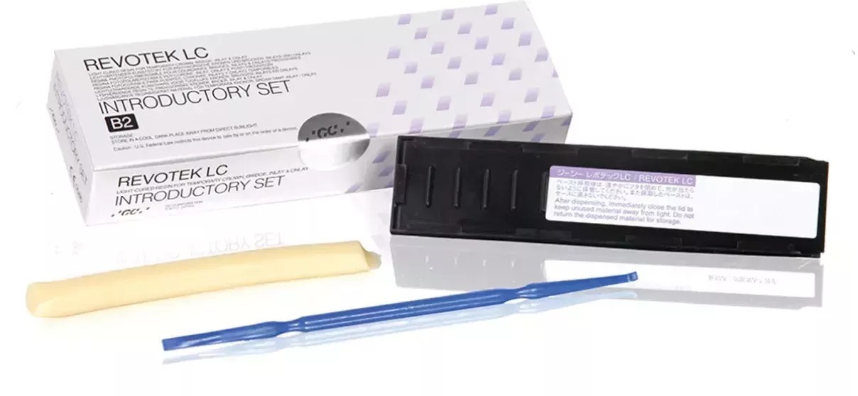 GC Revotek LC -Cured Composite Resin for Temporary Restorations – Long Expiry