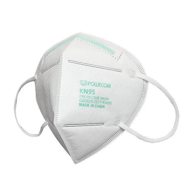 Powecom KN95 Protective Face Mask Respirator KN 95 GB2626-2019 ✅ White | Black