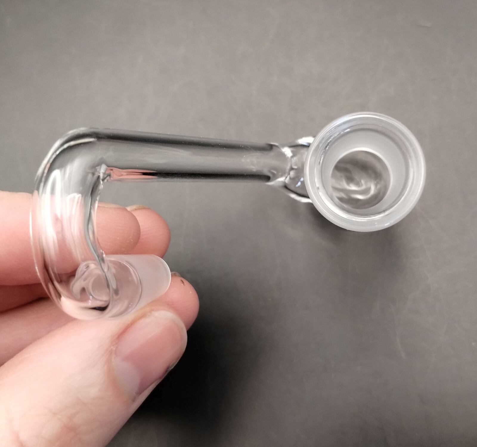14mm Female- 10mm Male Glass Drop Down Attachment Adapter