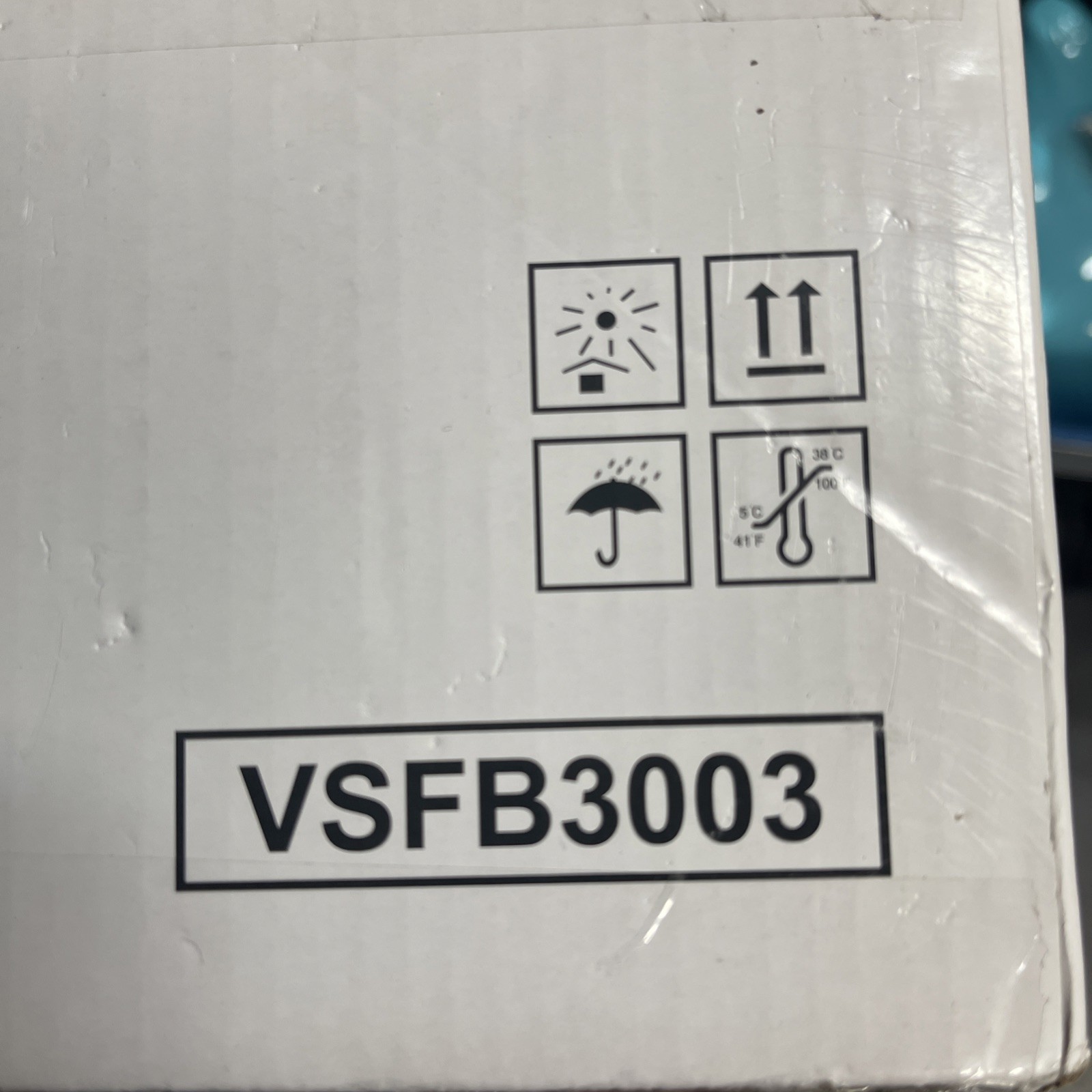 Schneider Blue Vinyl Synthetic Exam Gloves, Large, Case of 1000, VSFB3003, Large