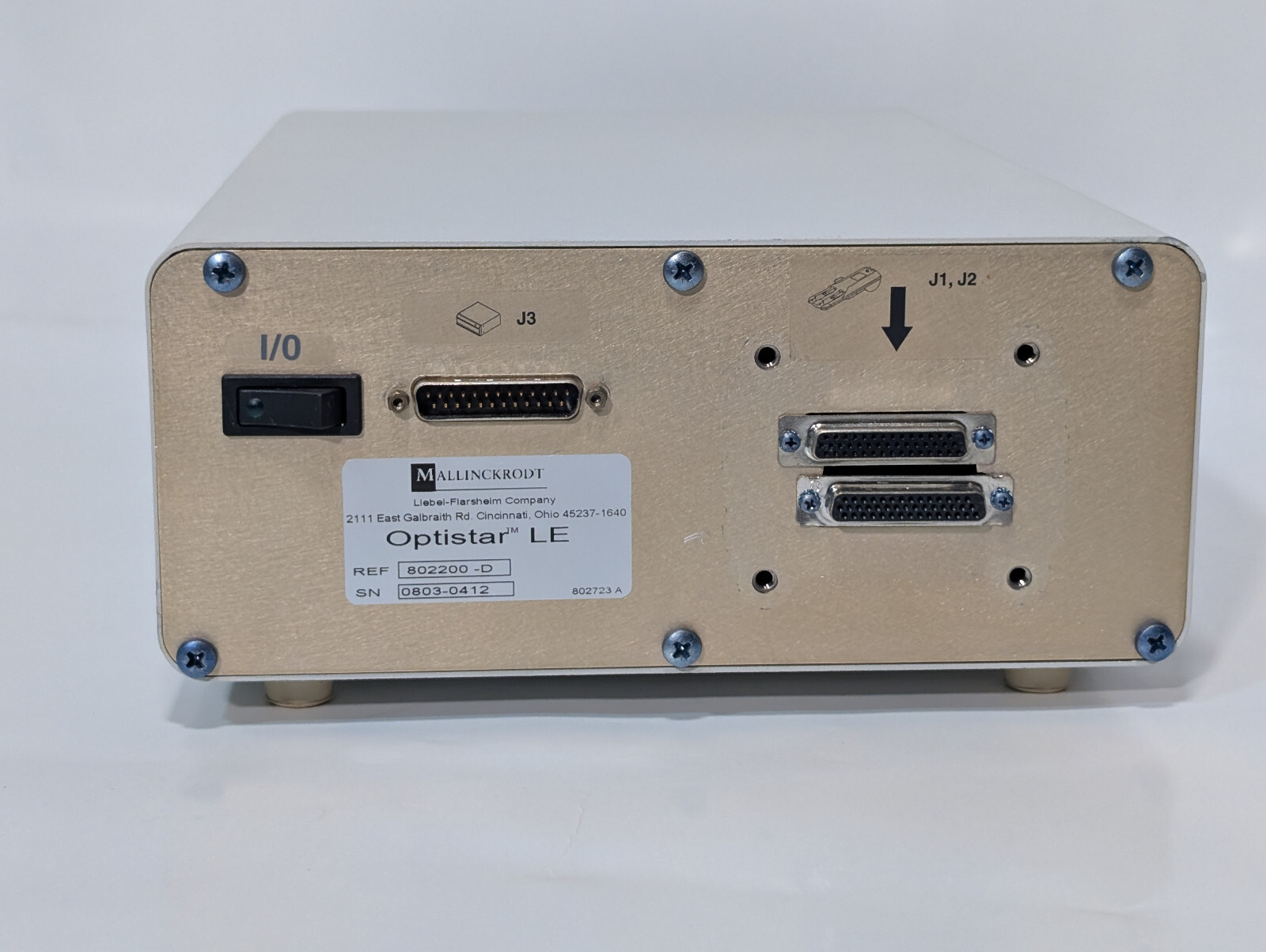 Mallinckrodt 802200-D Optistar LE MRI System Liebel-Flarsheim Co., As Shown