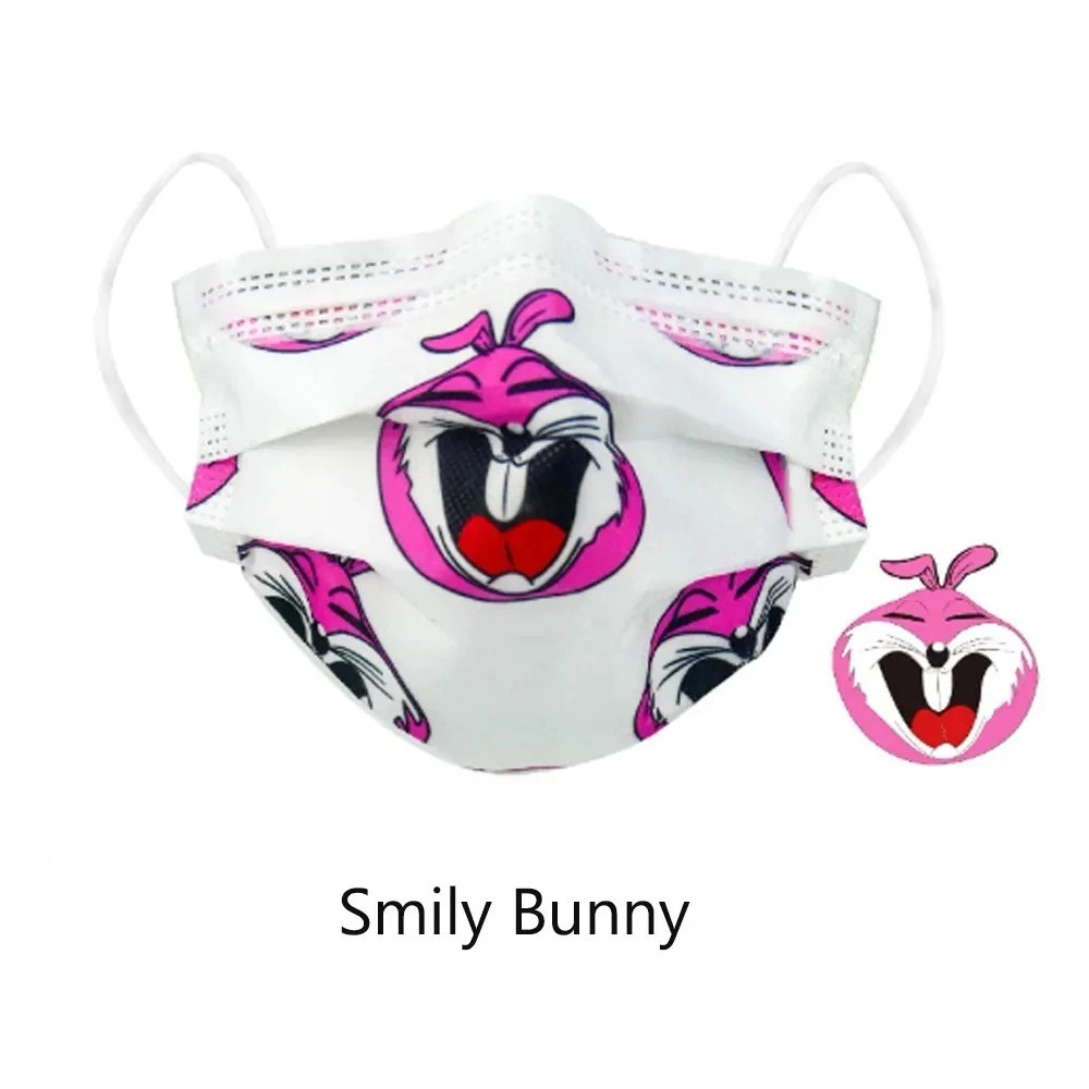 Waldent 3 Ply Printed Disposable Mask (Pack of 50) for Children’s Smile