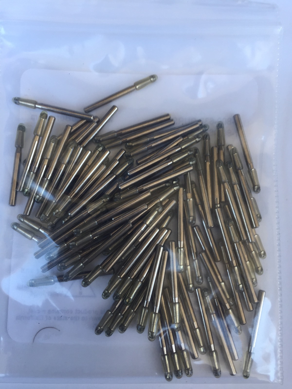 Fg #3 Carbide Burs 100/pk Made By KERR. 1.2 mm Head