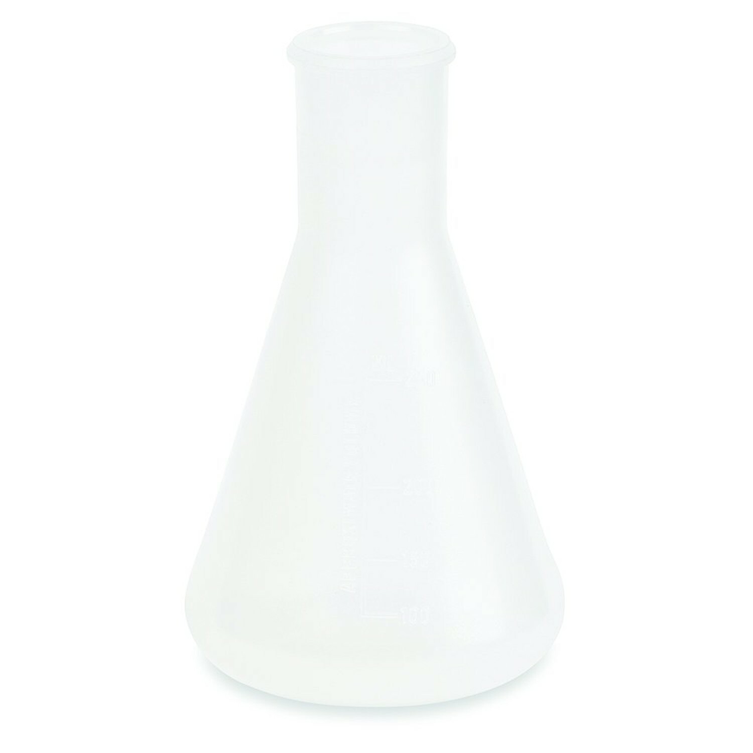 50ml Erlenmeyer Flask, Polypropylene, No Cap, Molded Graduations (Single)