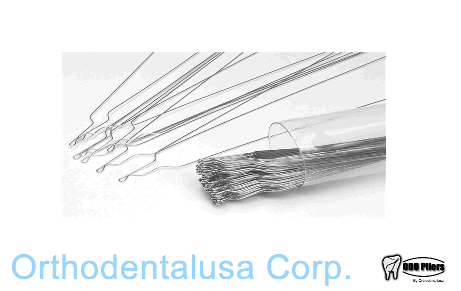 Long KOBAYASHI Tie Hooks .014″ Pack x 100 / Orthodentalusa Corp ORTHODONTIC