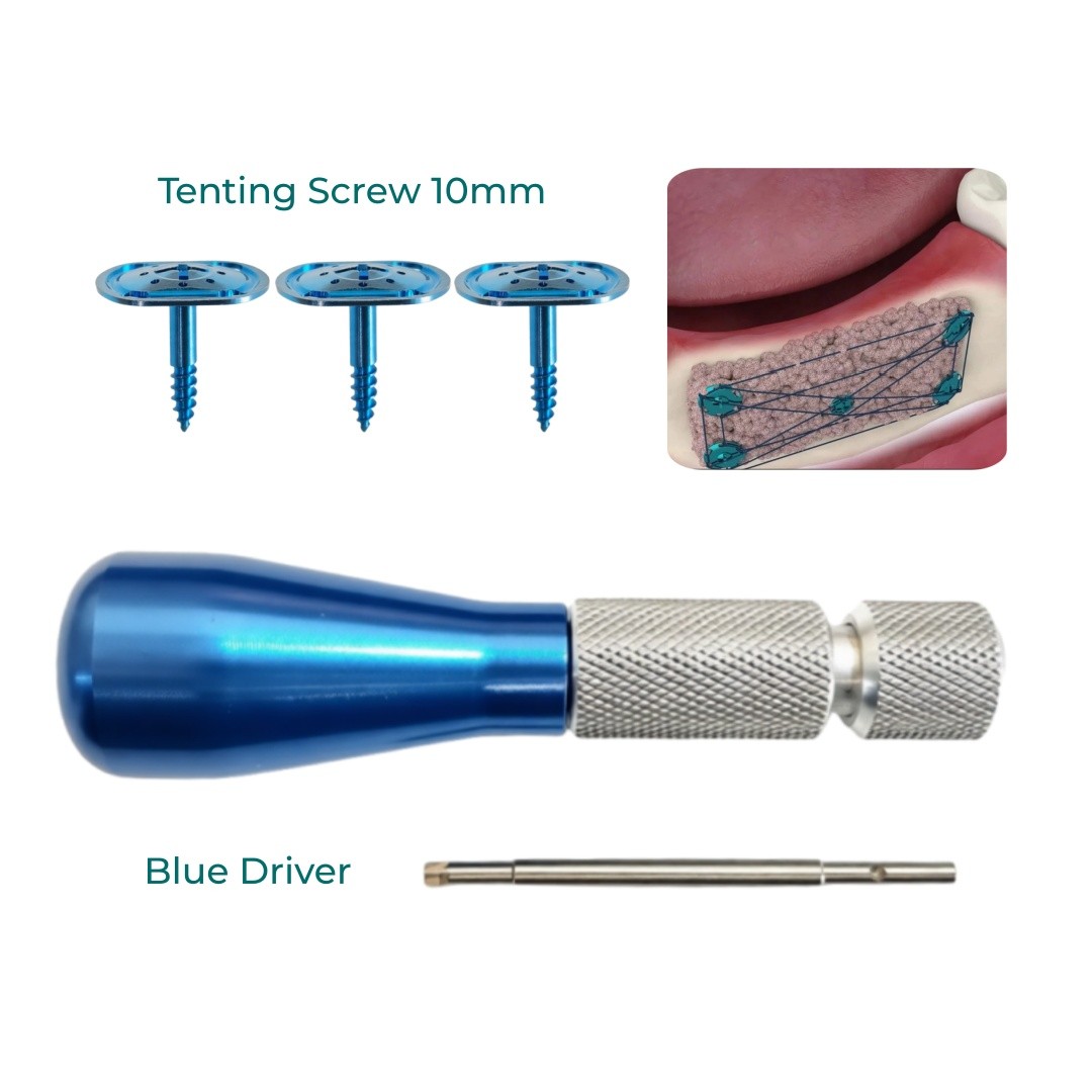 USA Dental GBR Tent Screw Wide Tenting Screw Driver Guide Regeneration Membrane