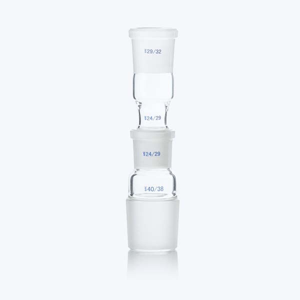 Glass Adapter 14-50# Female Standard Joint to 50-14# Male Connector Labware