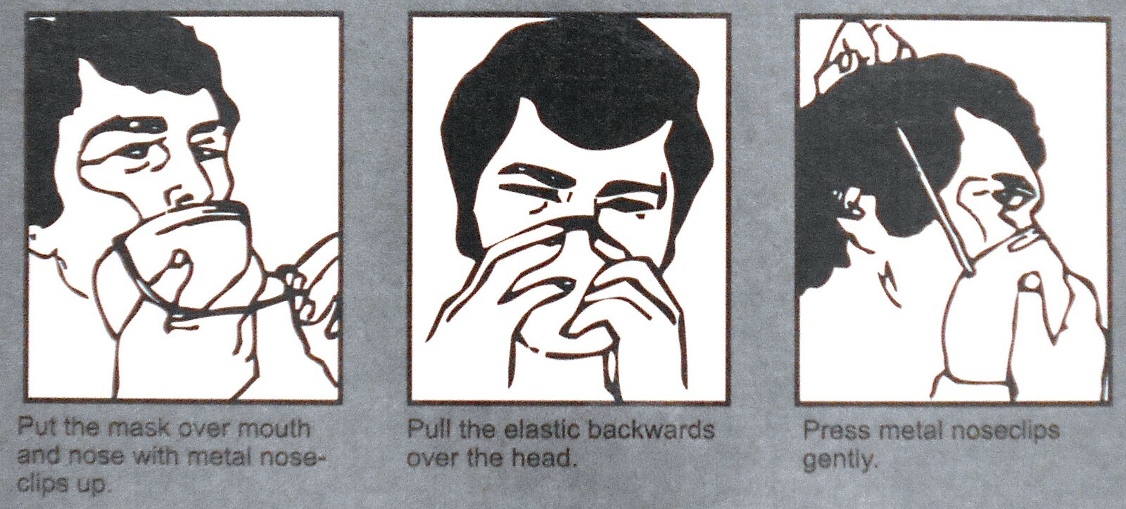 50pcs Nuisance Disposable Dust Filter Mask Filter Mouth Cover Safety Respirator
