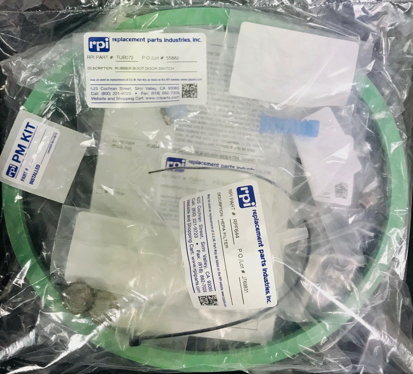 Dental Sterilizer Preventative Maintenance Kit for Model 2540EA+2540EHS+EZ10