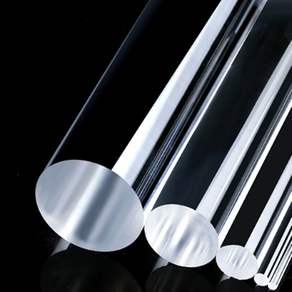 Quartz Rod High Purity Transparent Quartz Glass Rod Stirring Rod , Φ2-60mm