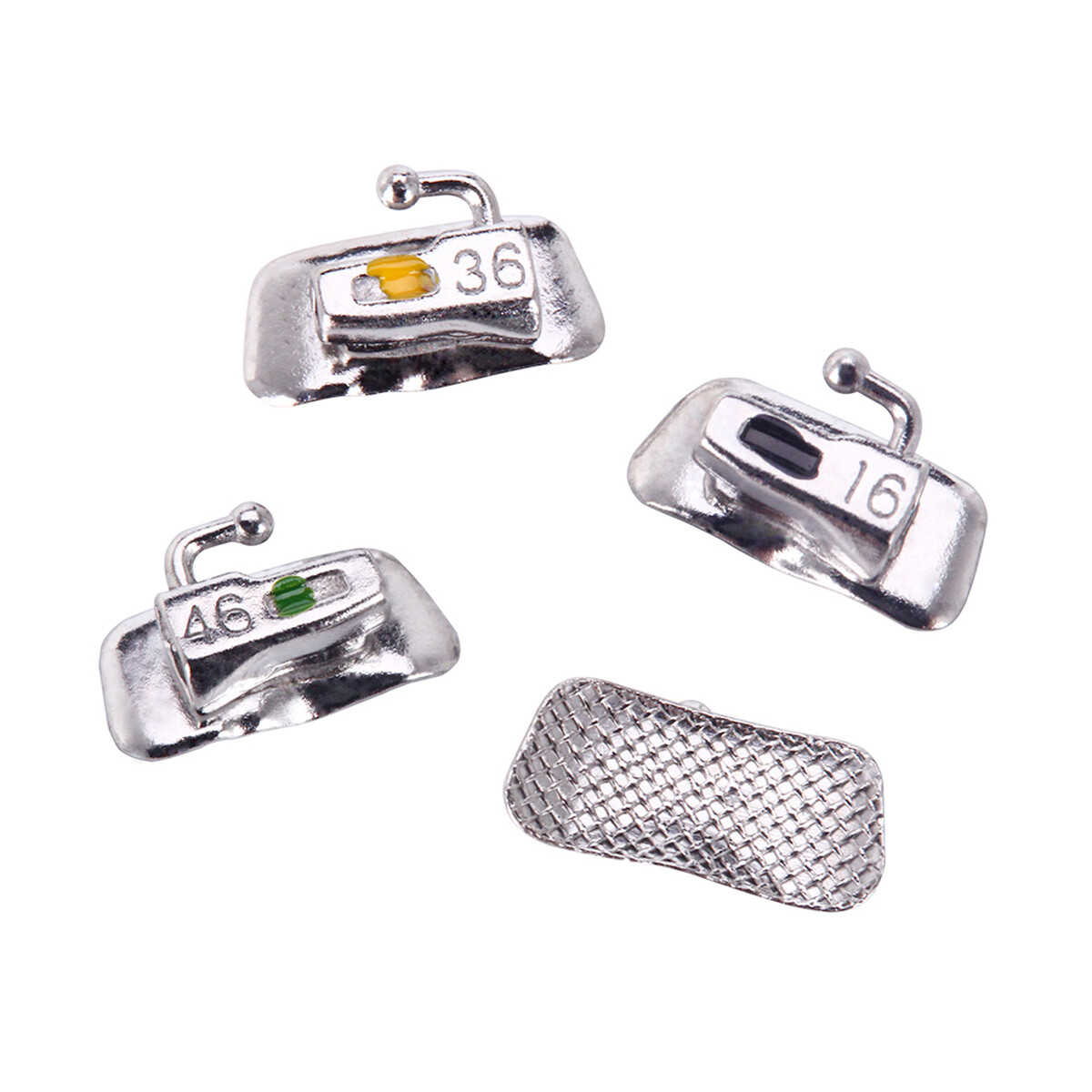 Dental Orthodonic Buccal Tubes 1st Molar Roth 018/022 Bondable Non-Convertible