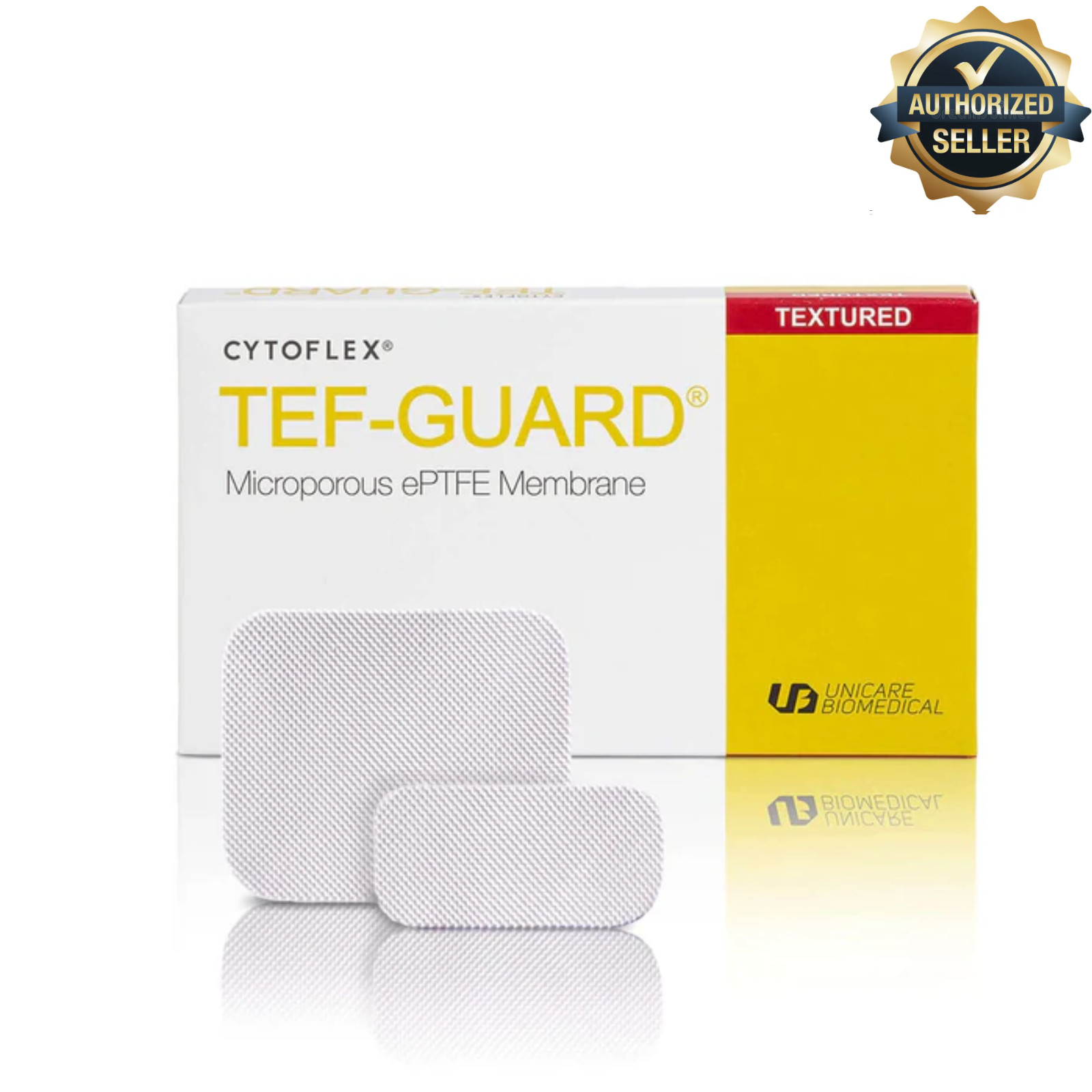 Unicare Cytoflex Textured ePTFE Membrane TefGuard 25mm X 30mm 5/Pk #C04-0205