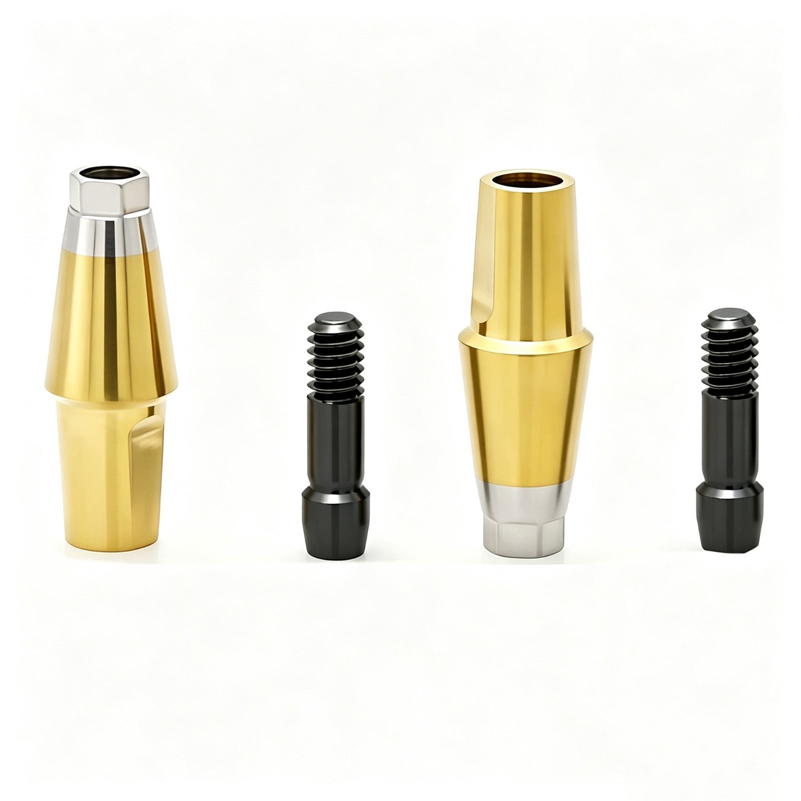 US Titanium straight abutment ti cemented abutment compatible Osstem Hiossen TS