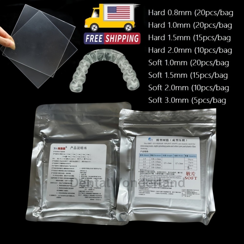 Dental Lab Splint Thermoforming Material Orthodontic Vacuum Forming Hard Soft