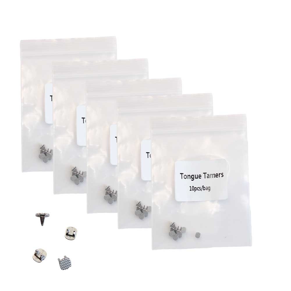 Dental Ortho Bite Turbos Openner Tongue Tamers Monoblock Bondable Hinge 10 Packs