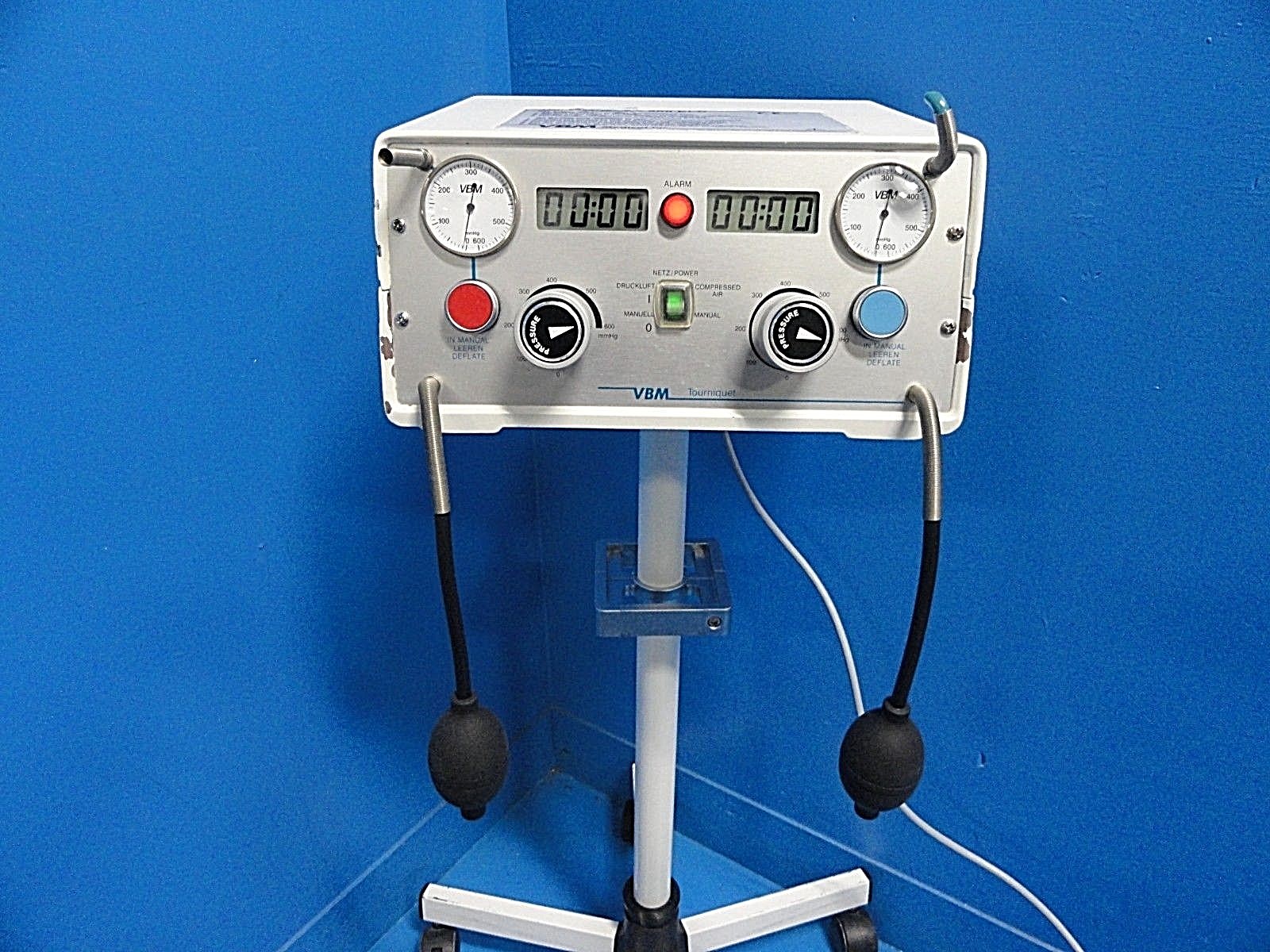 VBM Tourniquet System with Cart P/N 2 x 500 / ELC ~ No Hoses, No Cuffs ~16670