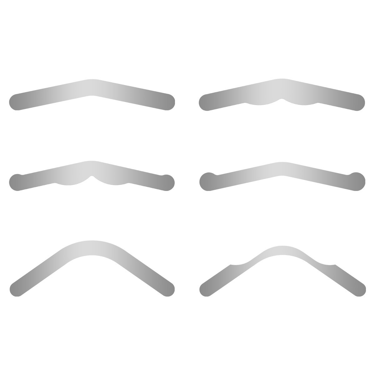 20Pcs Dental Tofflemire Matrix Bands 0.04mm Margin Elevation Increased Curvature