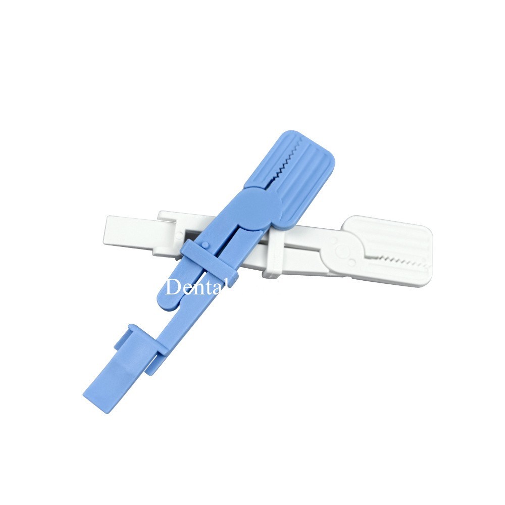 1/10Pc Dental X-Ray Snap A Ray Digital Sensor Film Holder Autoclavable Clip Blue