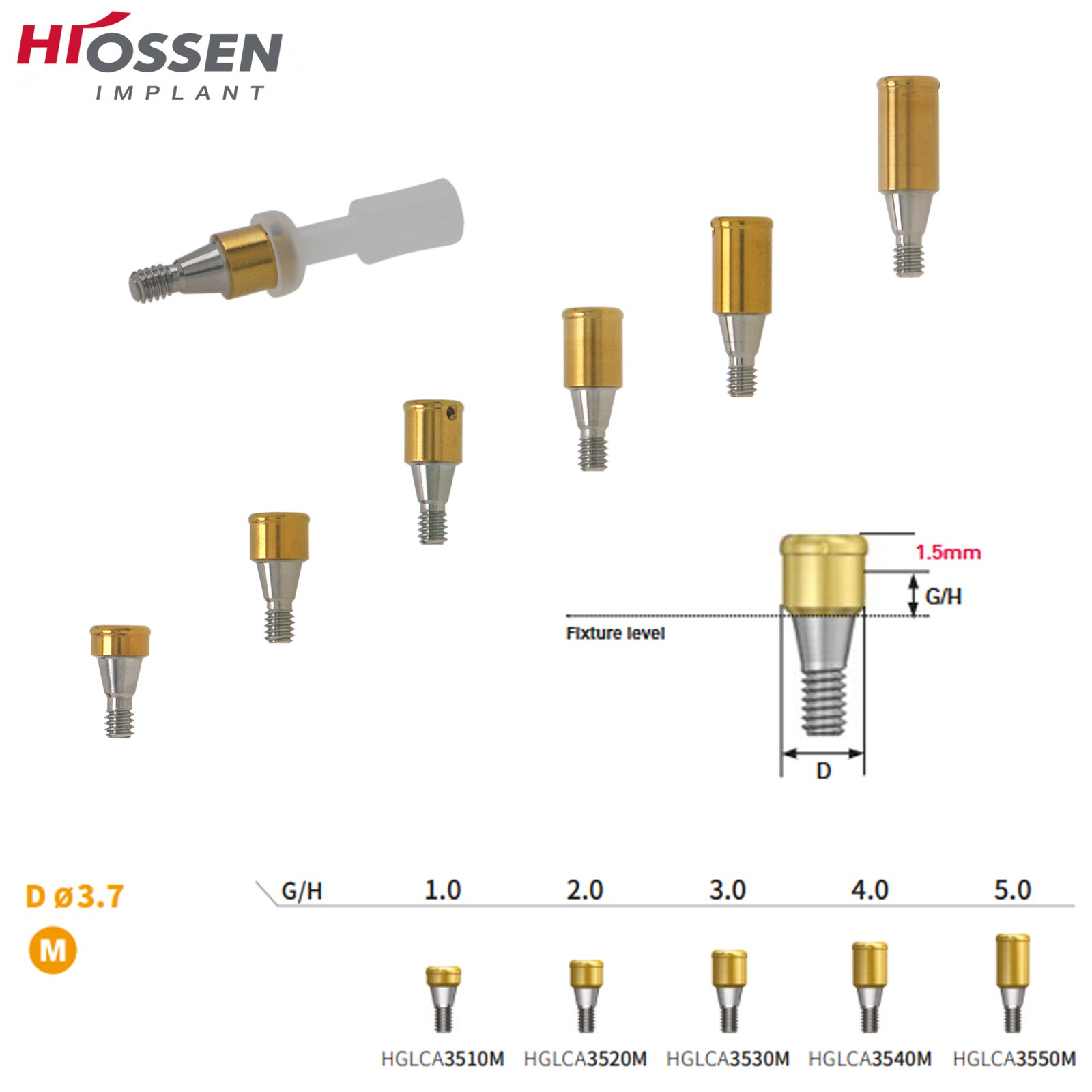 US ZEST LOCATOR Overdenture Caps Abutment Ti Hiossen ET Osstem TS Mini/Regular