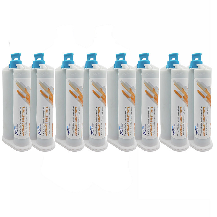 8x Dental Alginate Substitute Alternative 50mL Cartridges