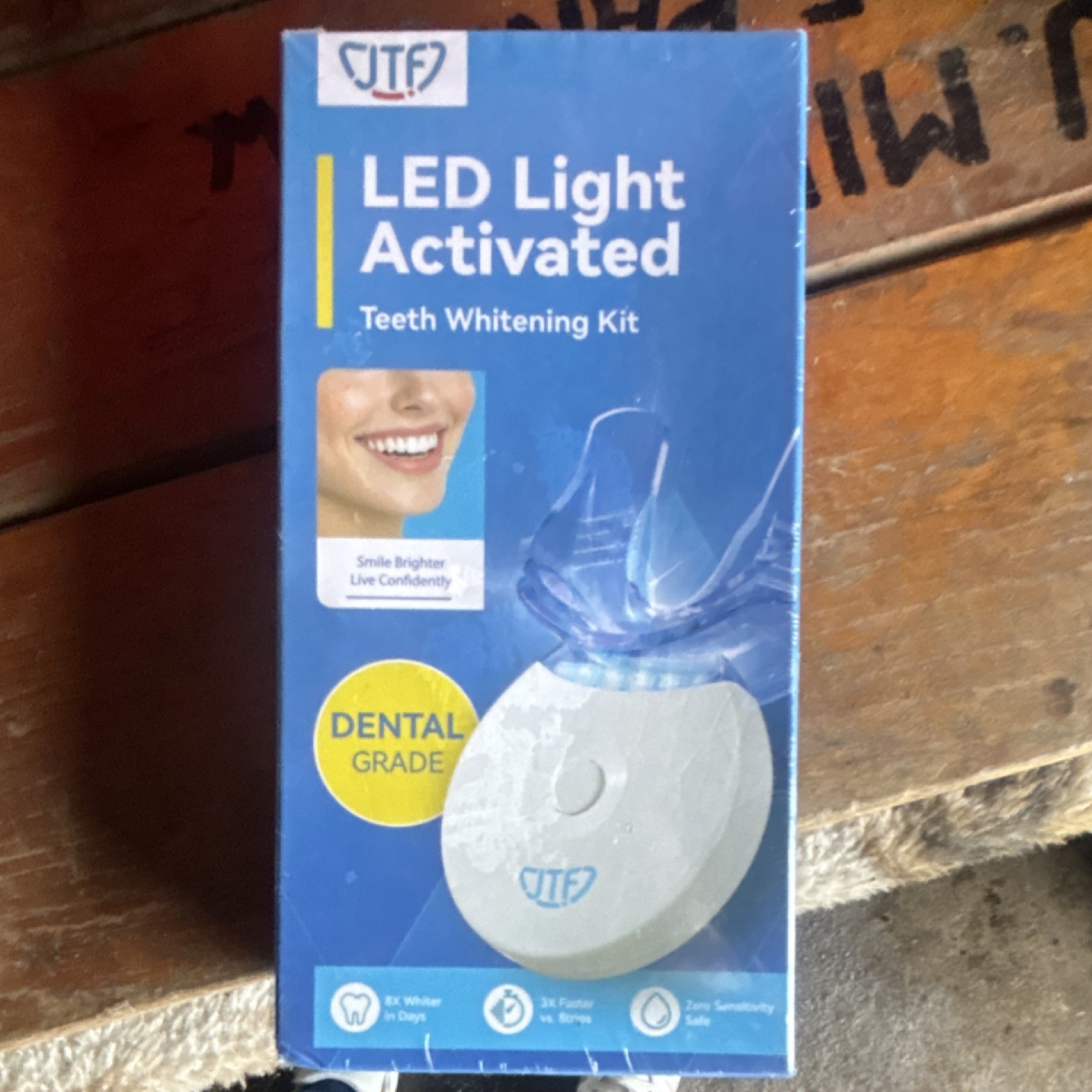JTF LED Light Activated Teeth Whitening Kit Dental Laboratory Cosmetology