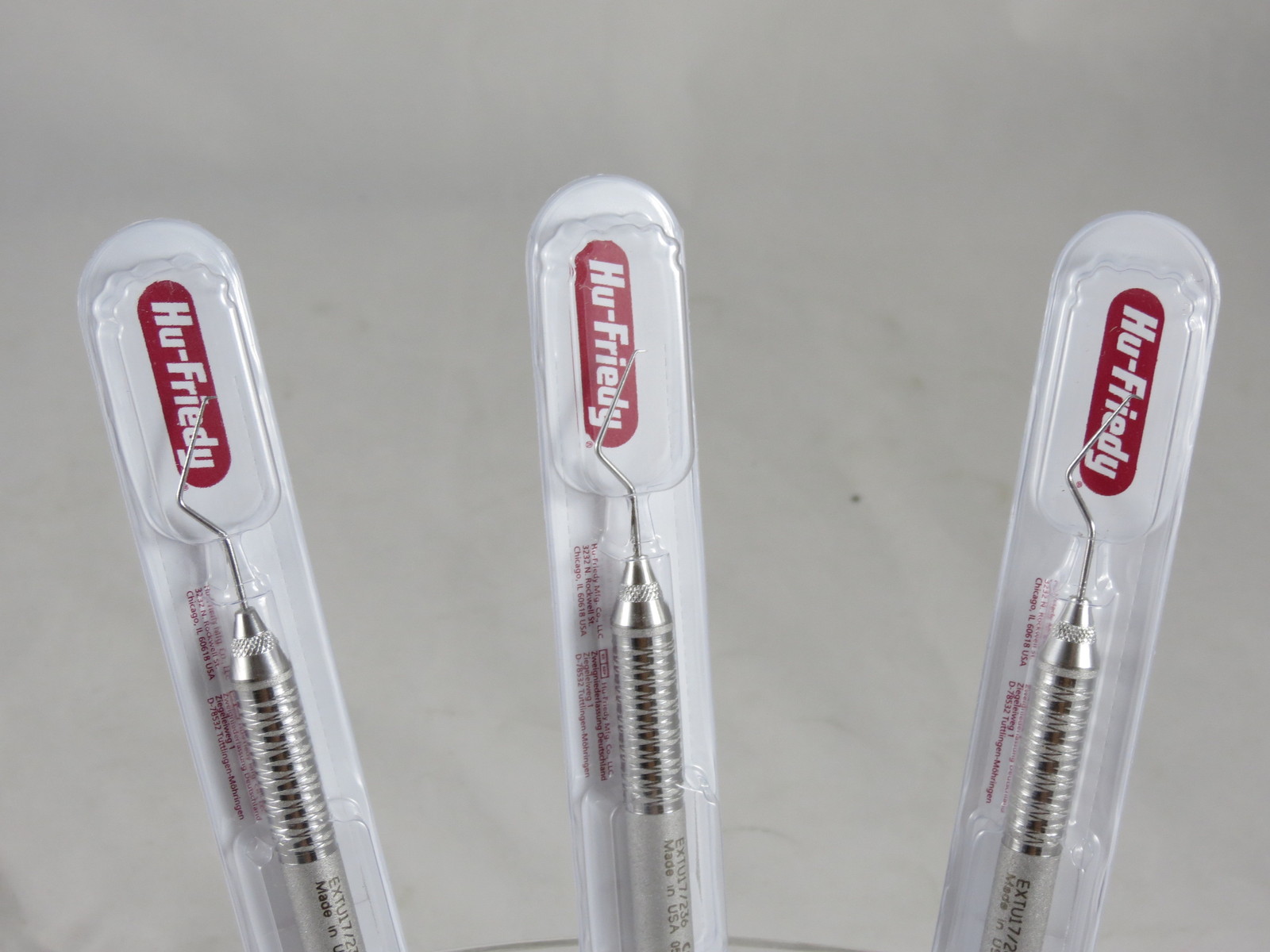 Dental Instrument Explorer No 17/23 EXTU17/236 Combo 3 Instruments HU FRIEDY