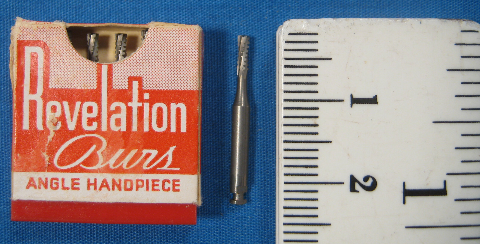 S.S. WHITE REVELATION BURS X72 NEW OLD STOCK FREE SHIPPING