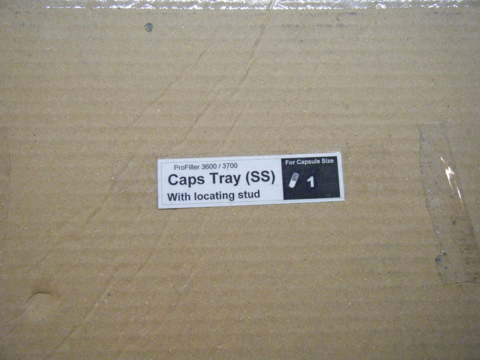 Stainless Steel Capsule Holding Tray for Physical Laboratory Size 1