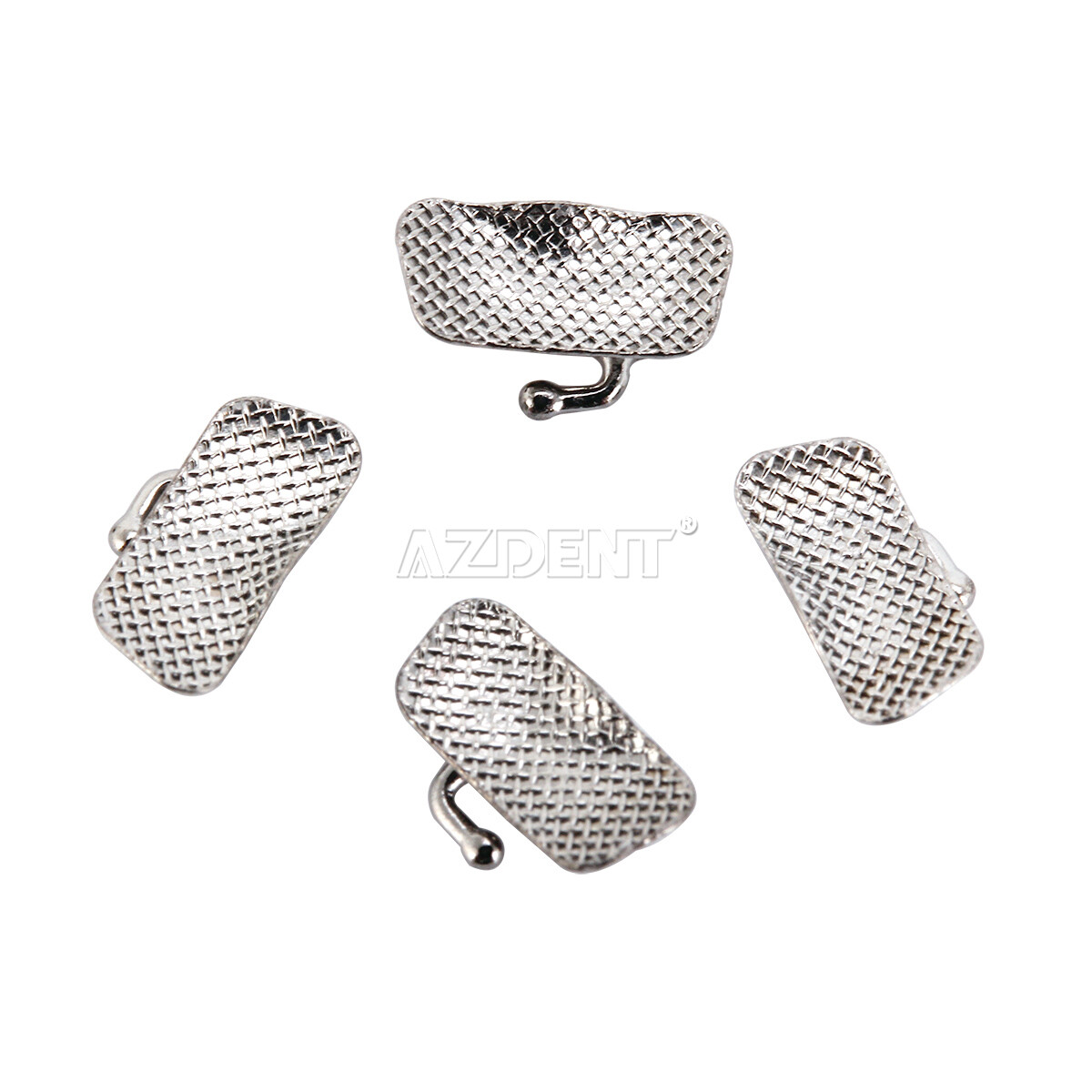 AZDENT Dental Orthodontic Buccal Tubes 1st Molar Roth.022 Bondable Non-conv