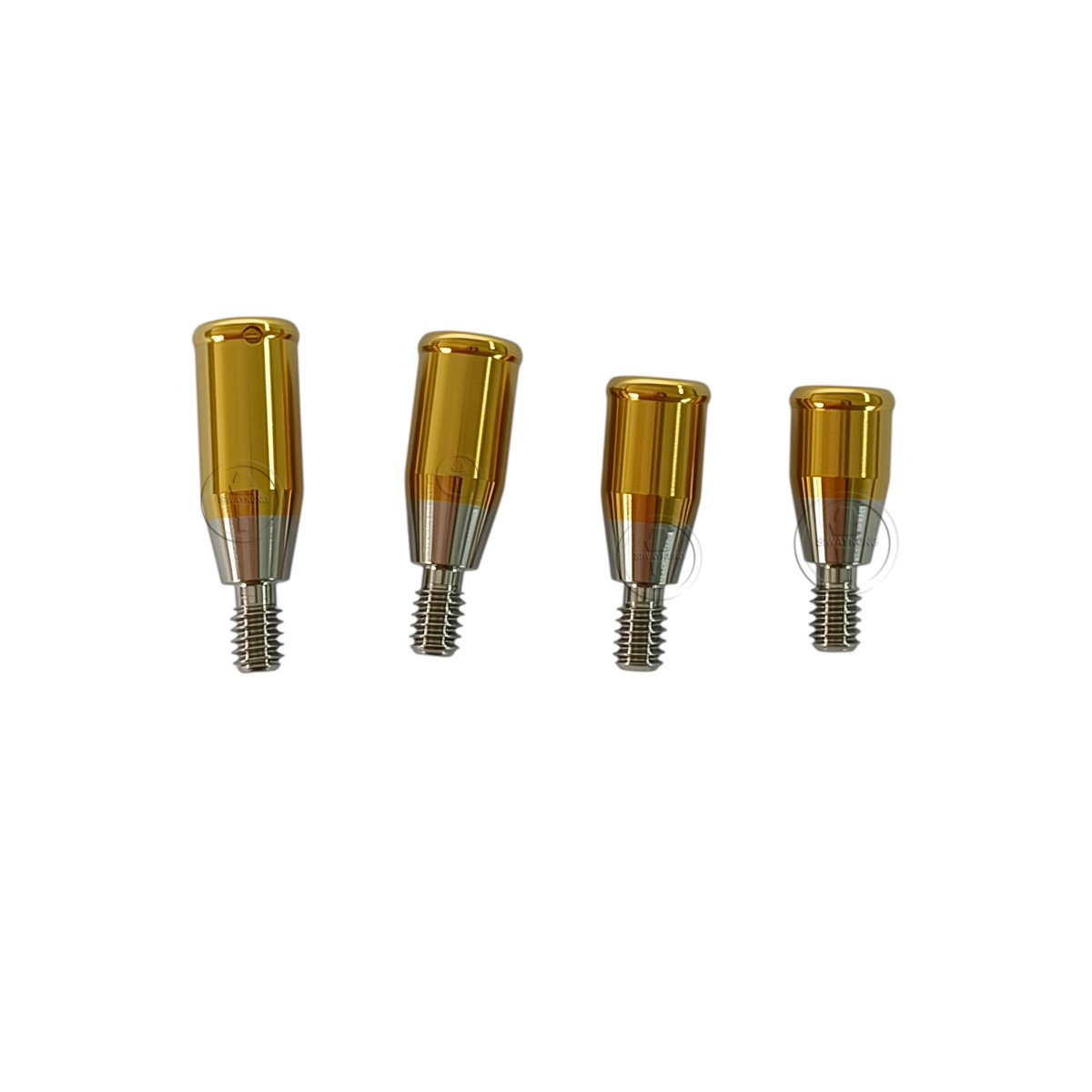 Locator abutment full set fit to Nobel Active RP platform D3.7mm GH1-6mm