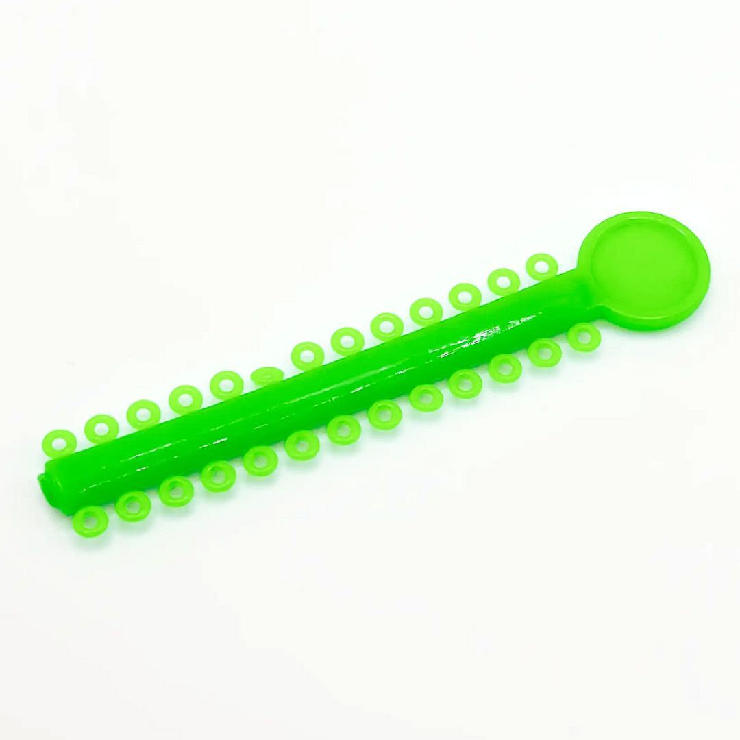 Ortho Shop Ligature Ties, Lime, 1040/Pk