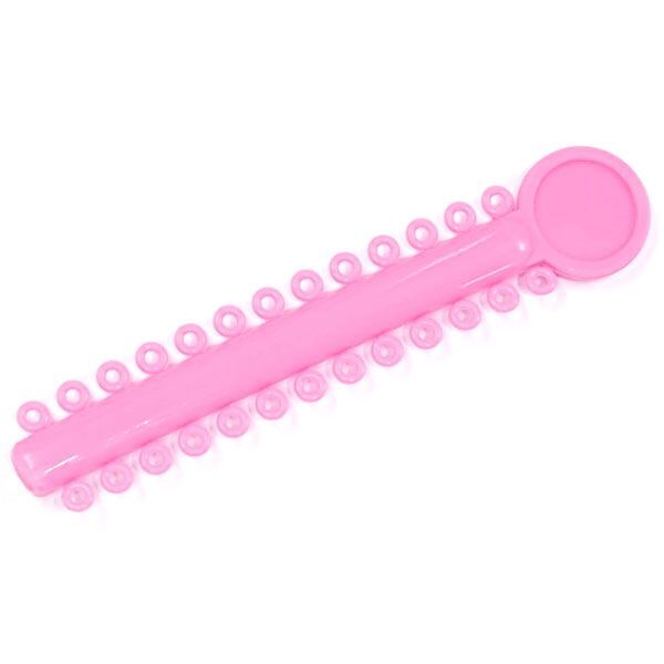 OrthoExtent Orthodontic Ligature Ties Baby Pink 26 ties on each stick. 1040