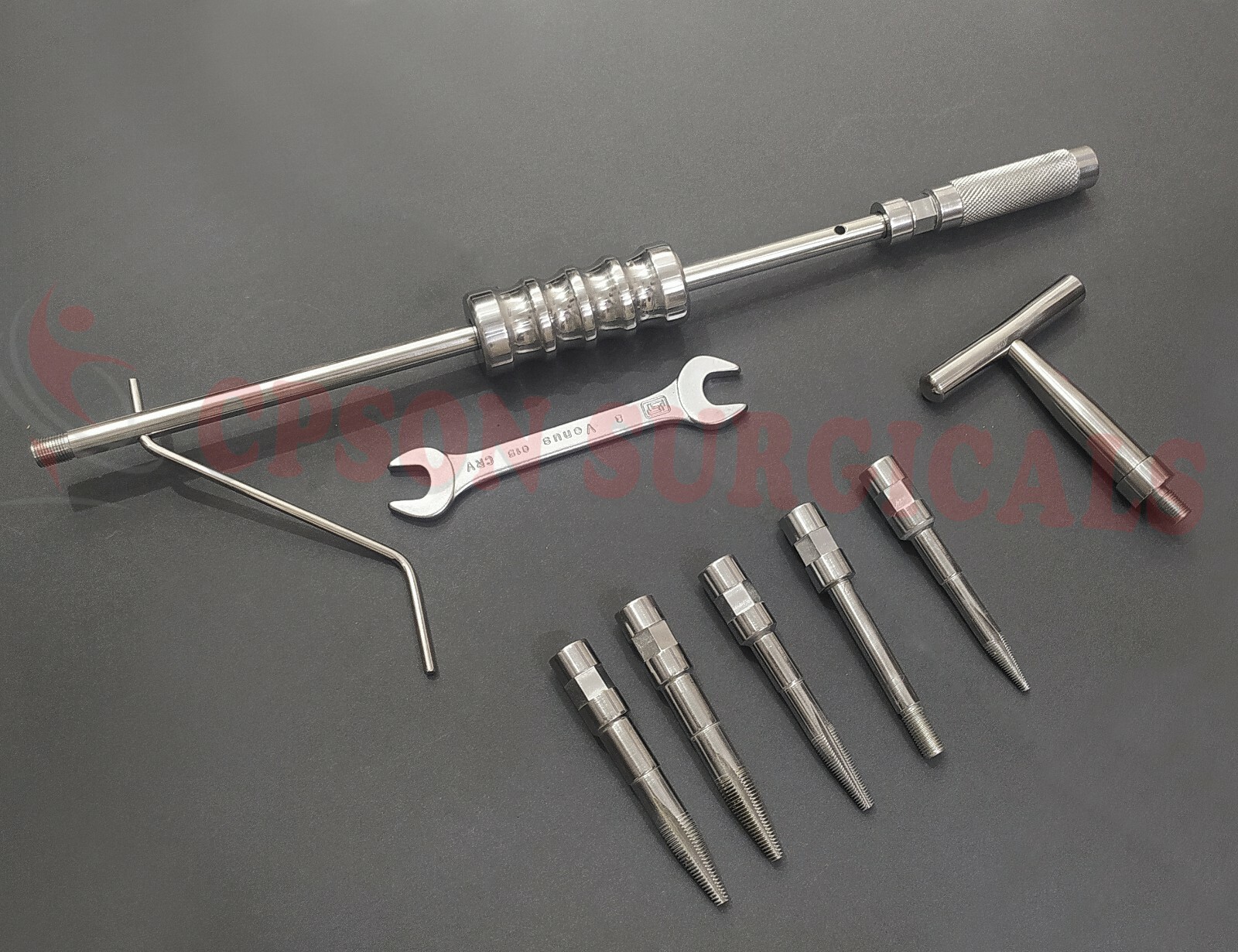 Orthopedic Interlocking Nail Removal Extractor Instrument Set S.S