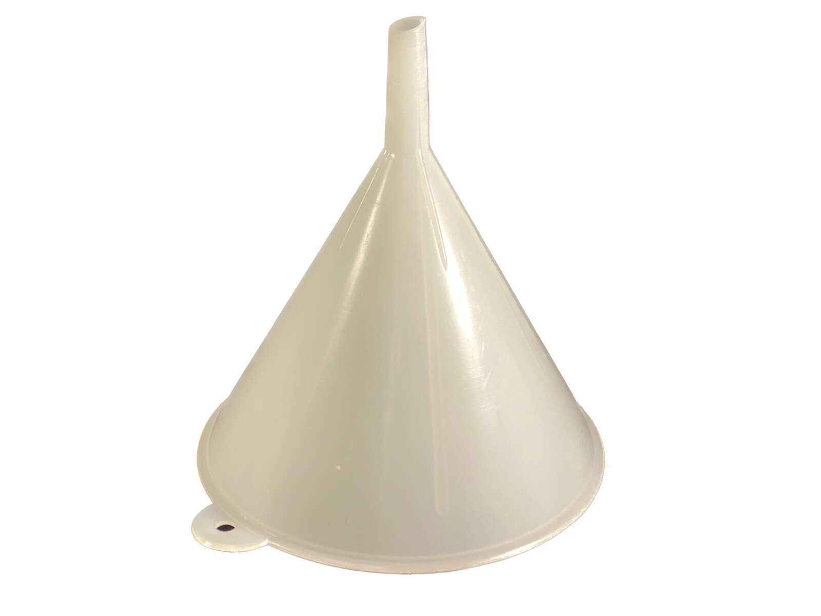 Laboratory PP Extra Large Filling Funnel 250mm ID Top 30mm Height 25mm Spout