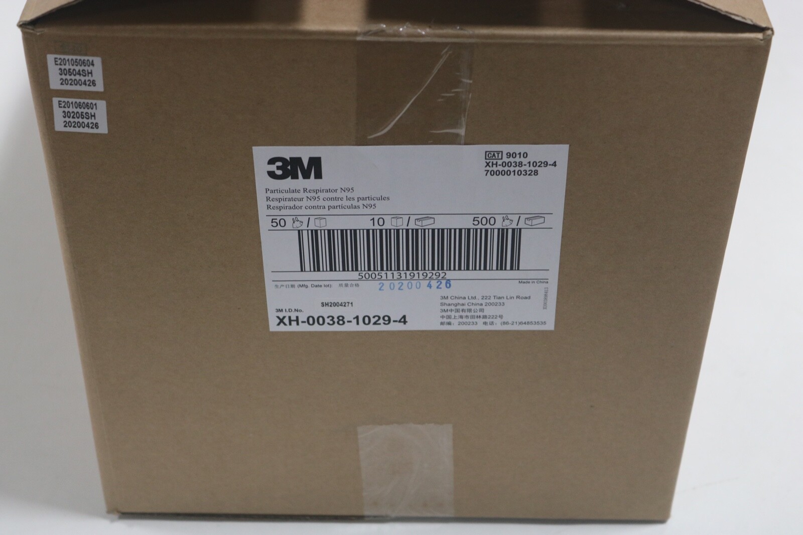 3M 9010 Box of 500 Individually Sealed Packs, Brand New USA Stock N95 MASKS
