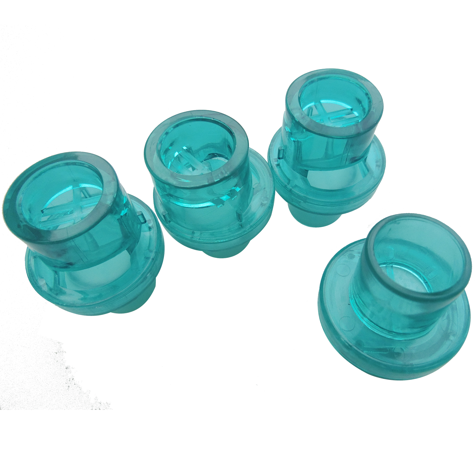 1000pcs/pack Oxygen Inlet One-Way Valve For CPR Pouch Face Shields CPR Training