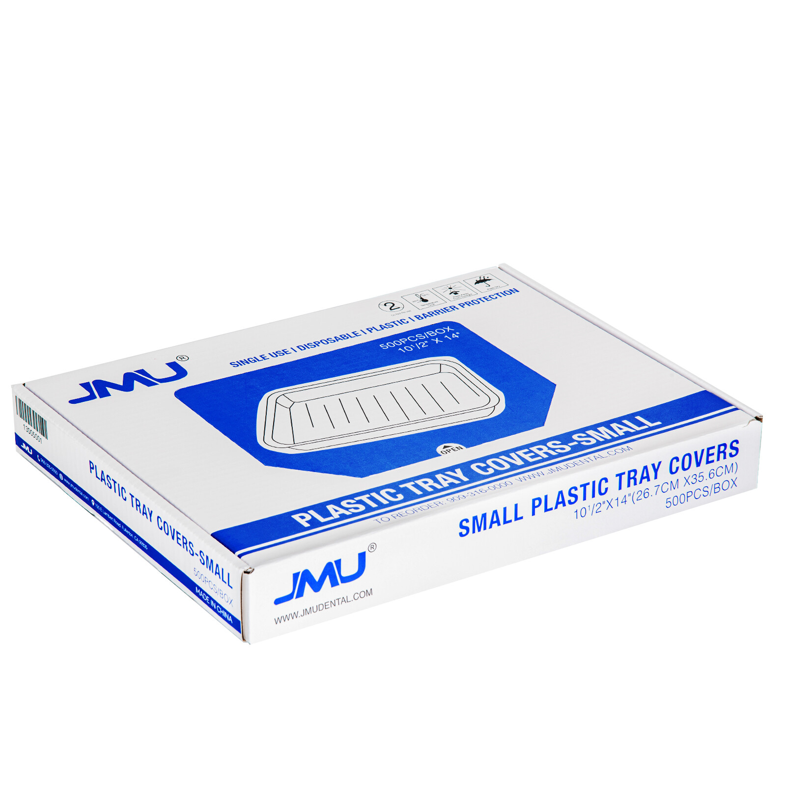 3Boxes Dental Size B Tray Covers Sleeve Small Disposable Clear Plastic 10.5″x14″