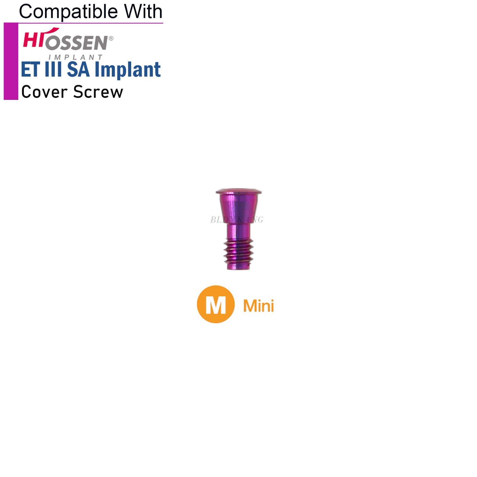 Dental Healing Abutment Mini Regular Platform Fits Osstem Hiossen
