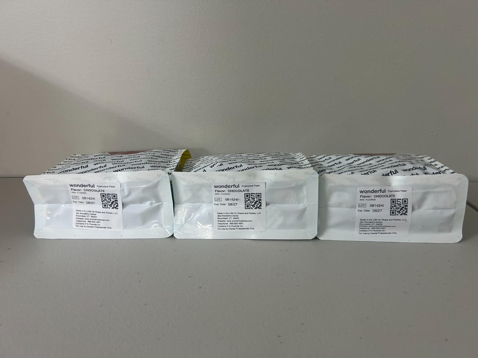 600 CUPS WONDERFUL PROPHY PASTE DENTAL PROPHYLAXIS CHOCOLATE FLUORIDE-FREE