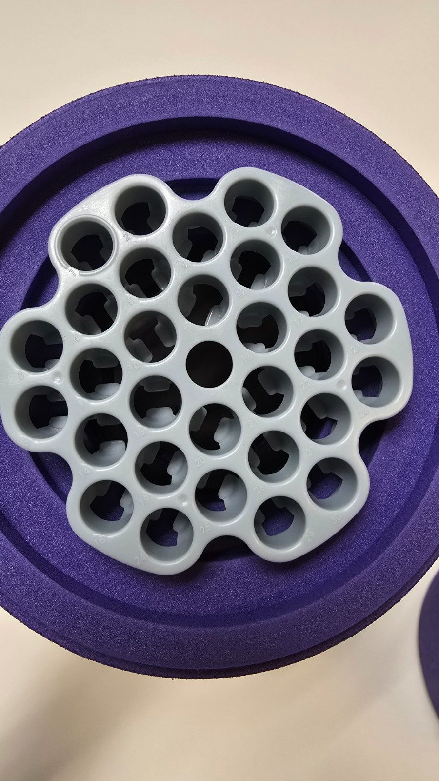 Corning CoolCell FTS30 Freezing Container, for 30×1 mL or 2mL Cryo Vials, Purple