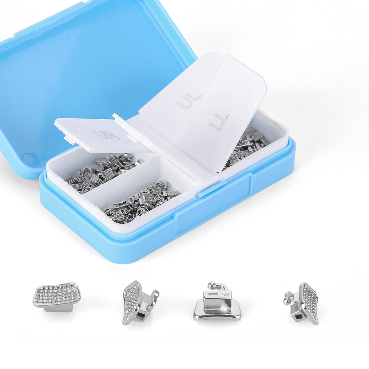 AZDENT Dental Orthodontic 2nd Molar Bondable Non-Conver MBT 022 Buccal Tube