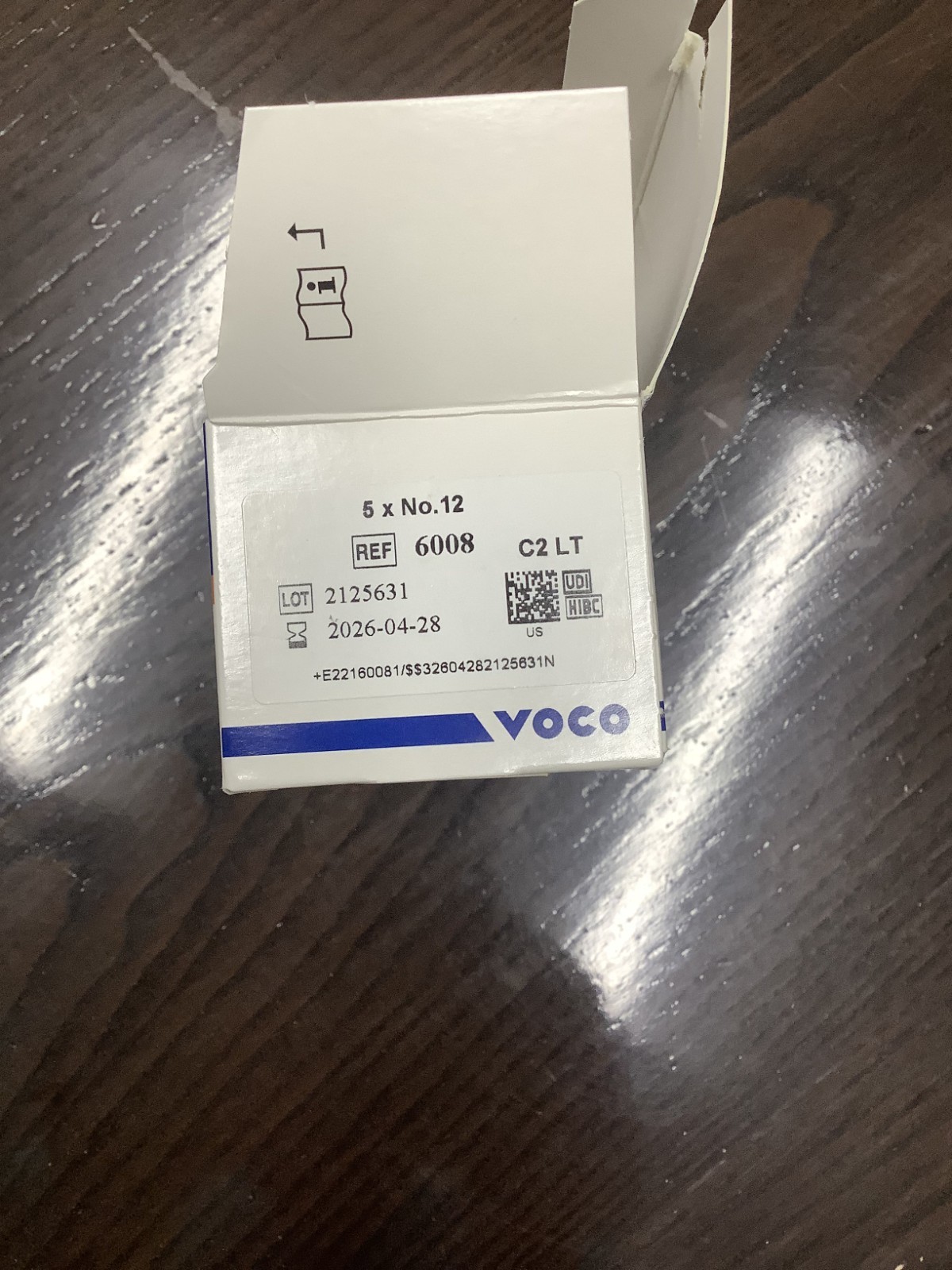 Voco 6008 Grandio CAD / CAM Blocs C2 #12 Low Translucency 5/Pk