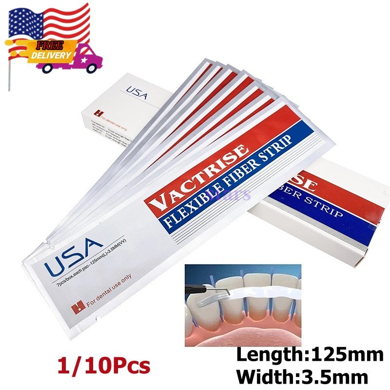 1Pcs Dental Flexible Glass Fiber Strip Splint Composite Resin Bonding Ribbon USA