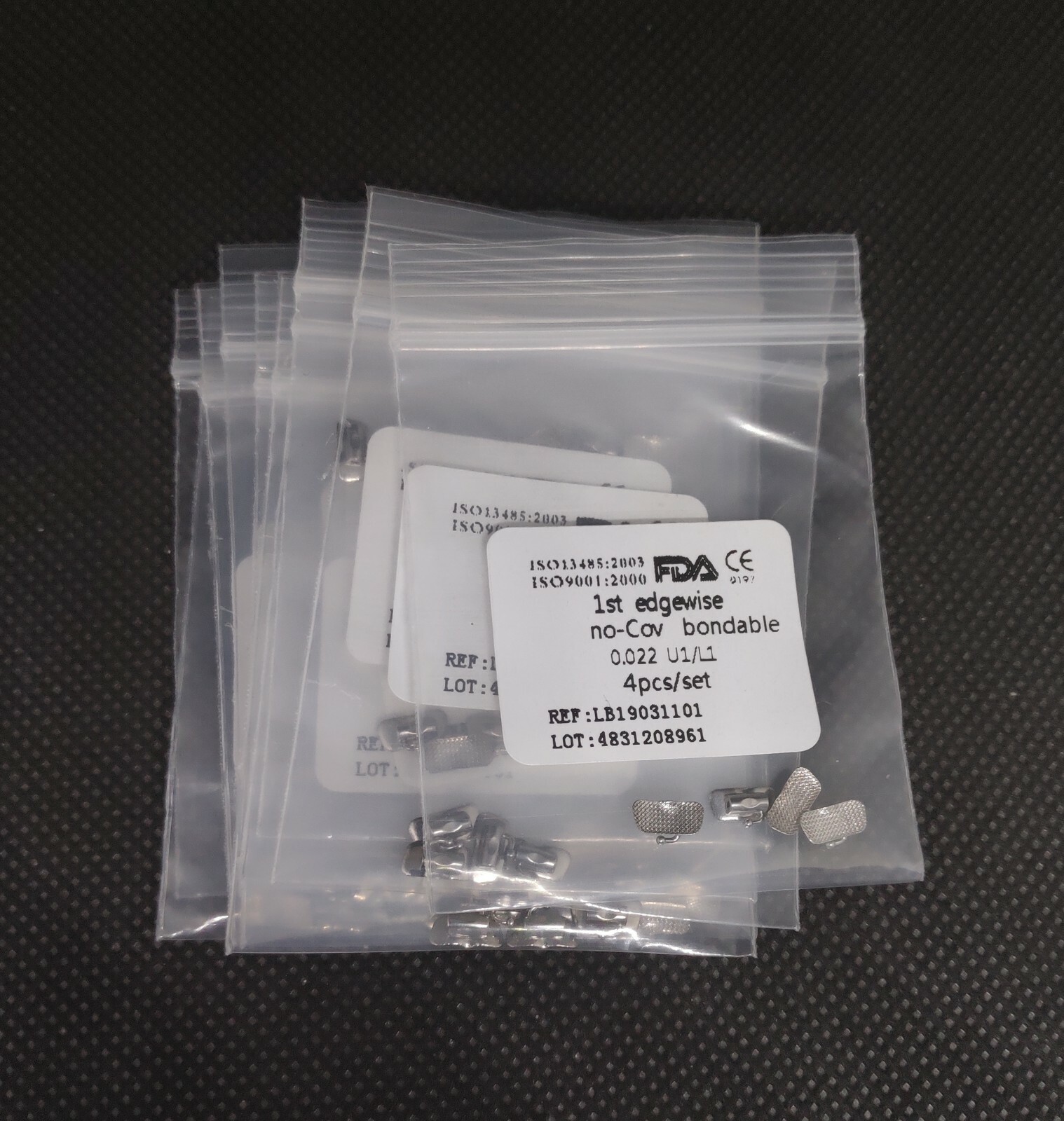 Dental Orthodontic Buccal Tube 1st Edgewise .022 Molar Bondable No-convertible