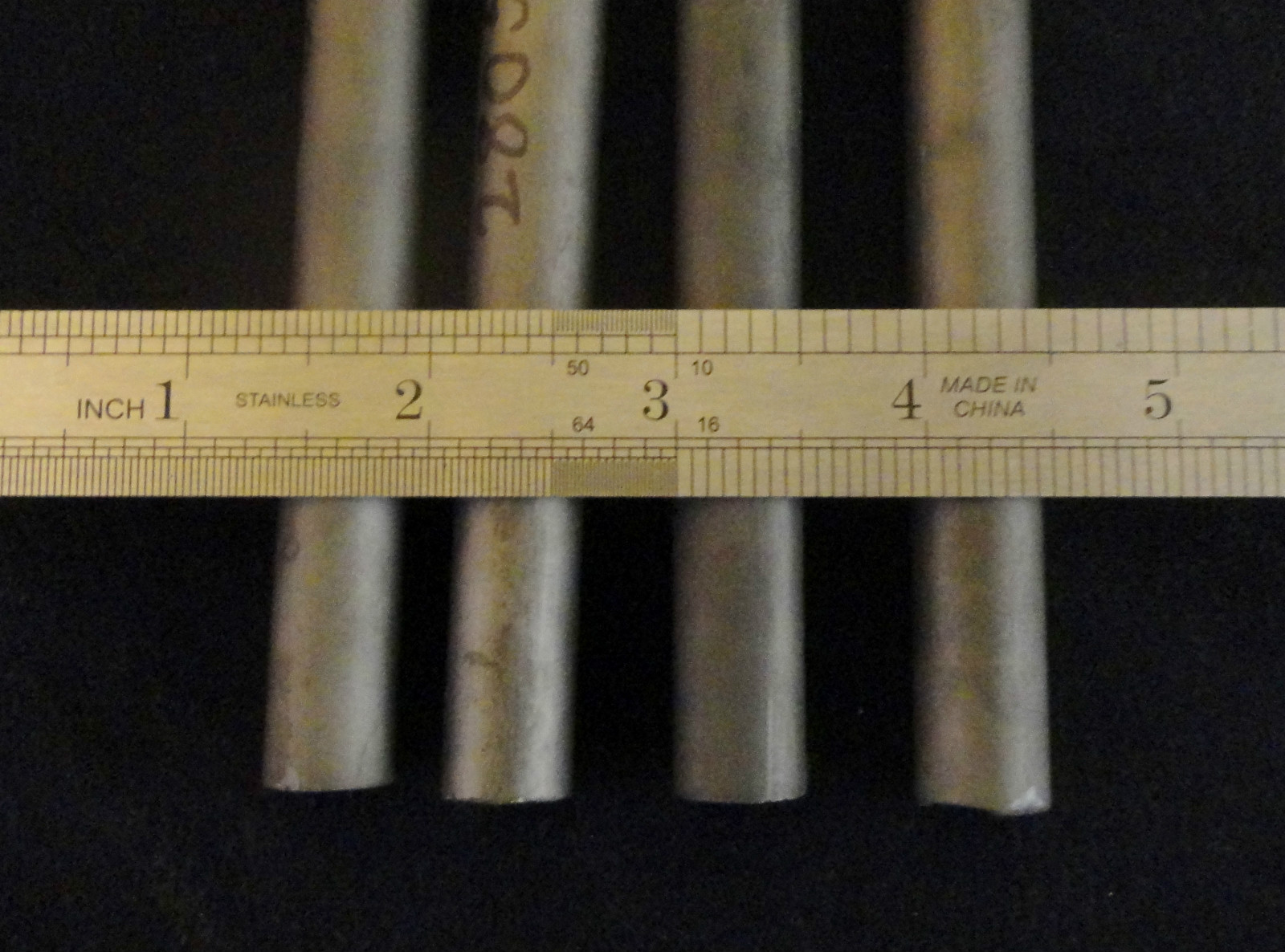 ONE 3″ LONG HEXOLOY SILICON CARBIDE TUBE WIRELESS HEATING ELEMENT No. 63