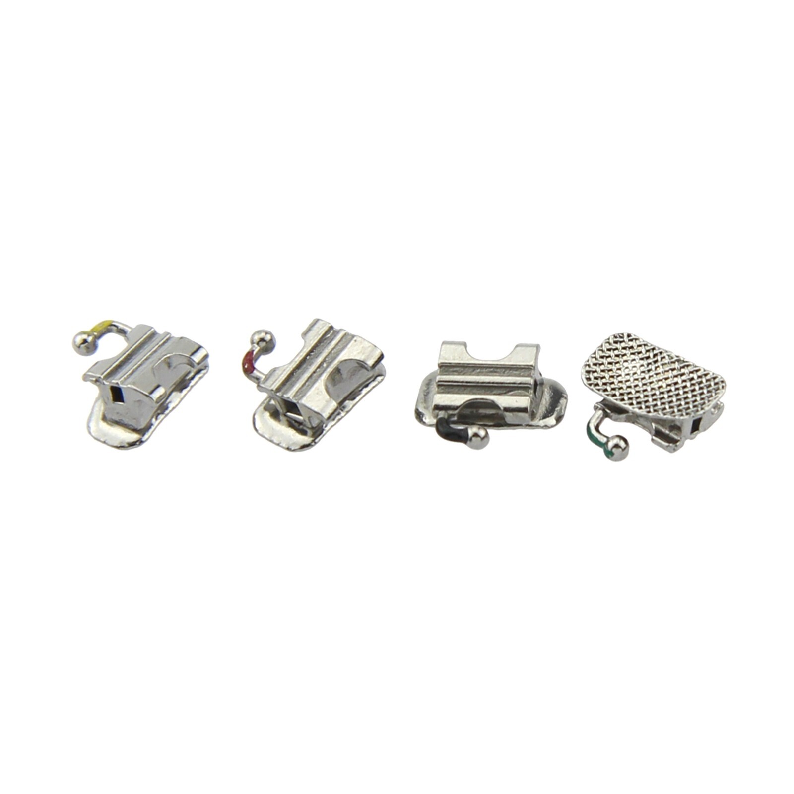 20Types Dental Orthodontic Buccal Tubes 1st 2nd Molar Bracket Bondable Roth MBT