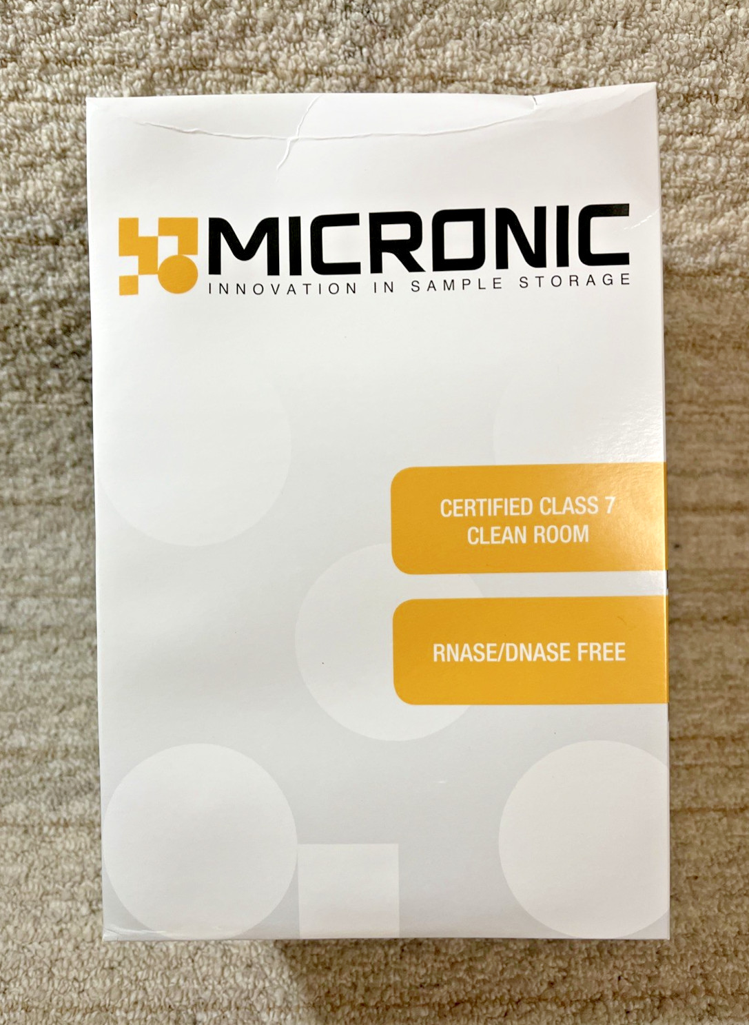 NEW SEALED – MICRONIC MP52400-Z20 PRECAPPED 6.0mL tubes, 240 tubes, EXP: 12/2030