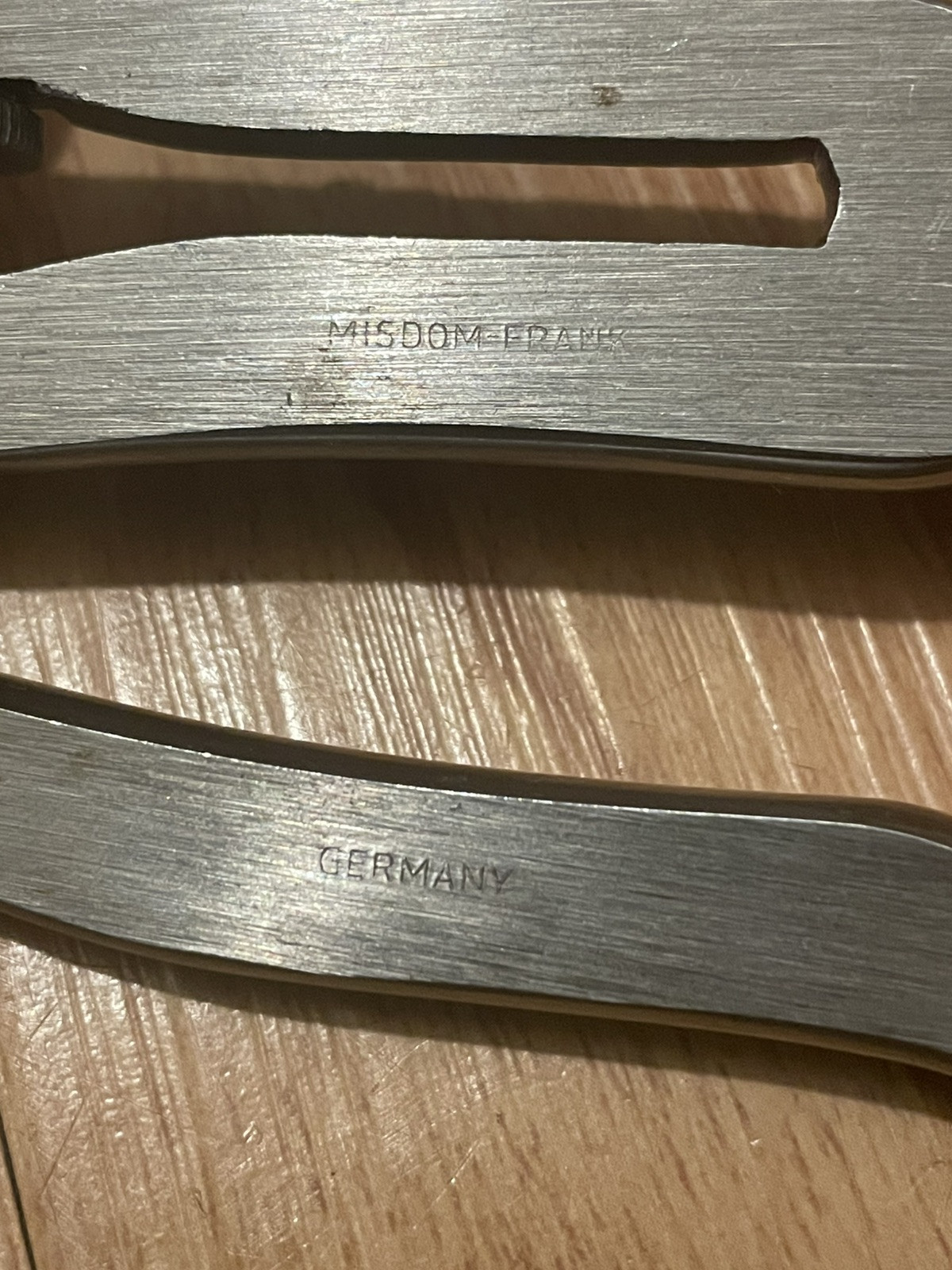 Misdom Frank Dental Rubber Dams Hole Punch 2Pc Set Germany