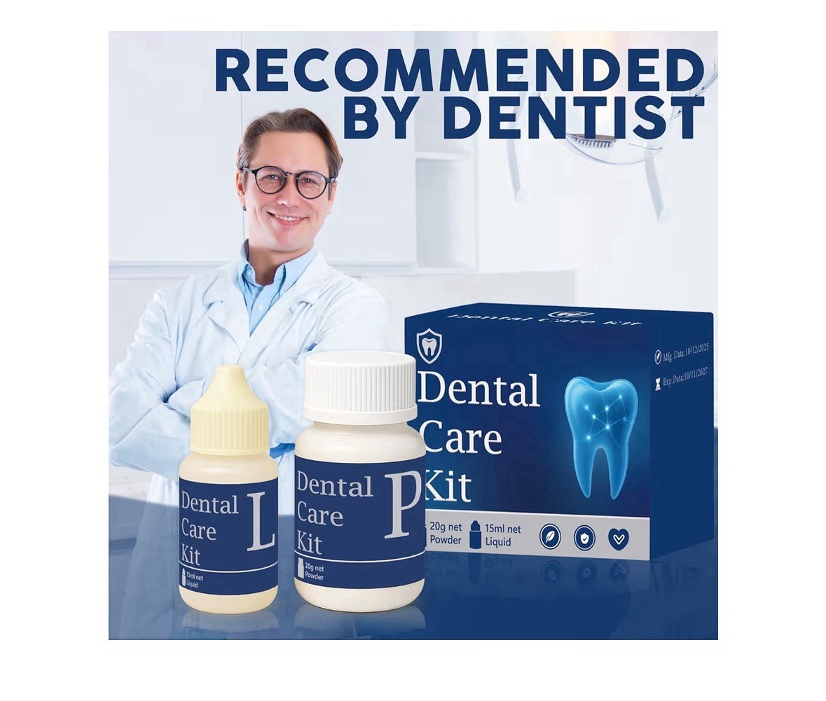 CLYVO Dental Repair Kit Zinc Oxide Eugenol Temporary Tooth Filling Crowns